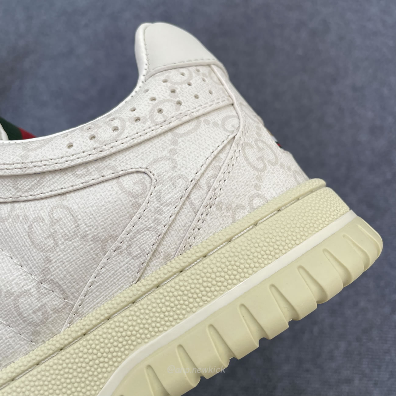 Gucci Re Web Gg Supreme Canvas Beige White 816818 Fad7v 9055 (9) - www.newkick.vip